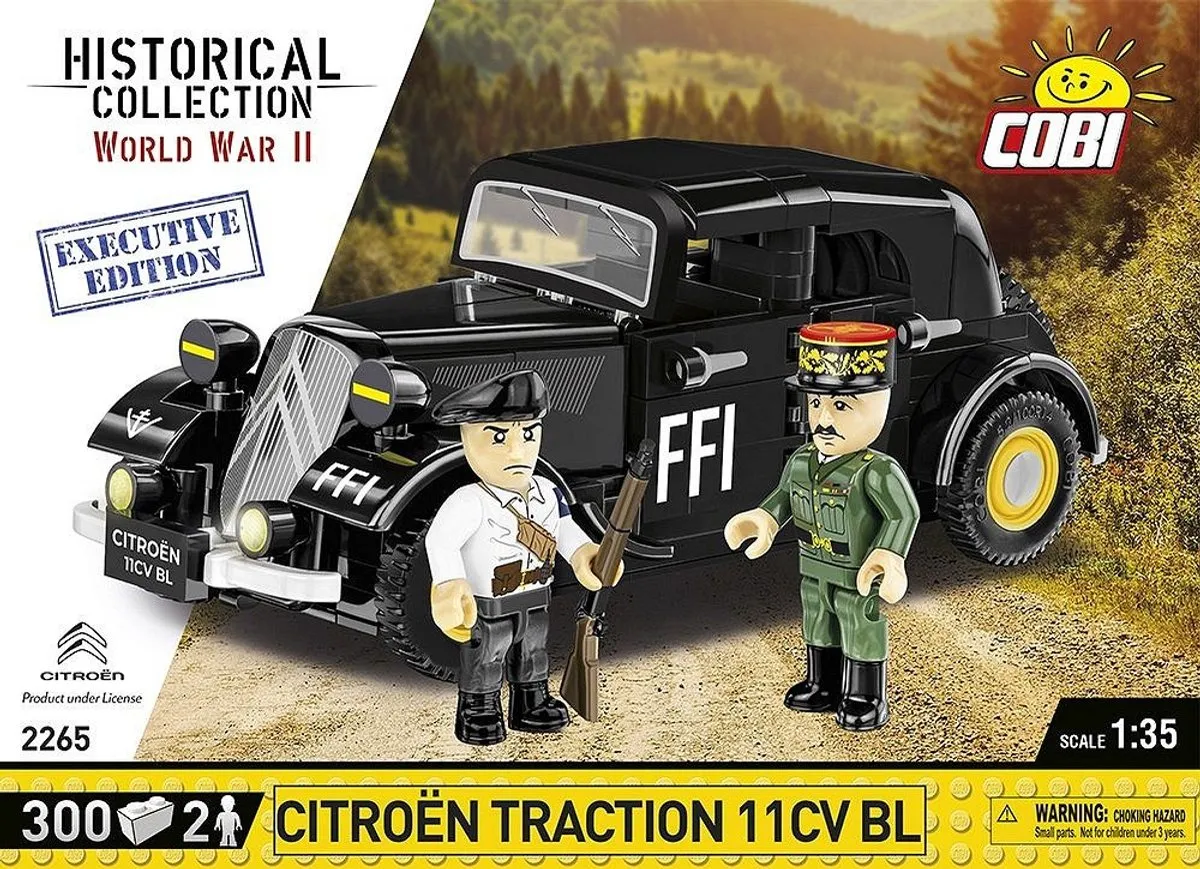 Cobi Citroën Traction 11CV WW2 2265 - 300 Onderdelen - 1:35