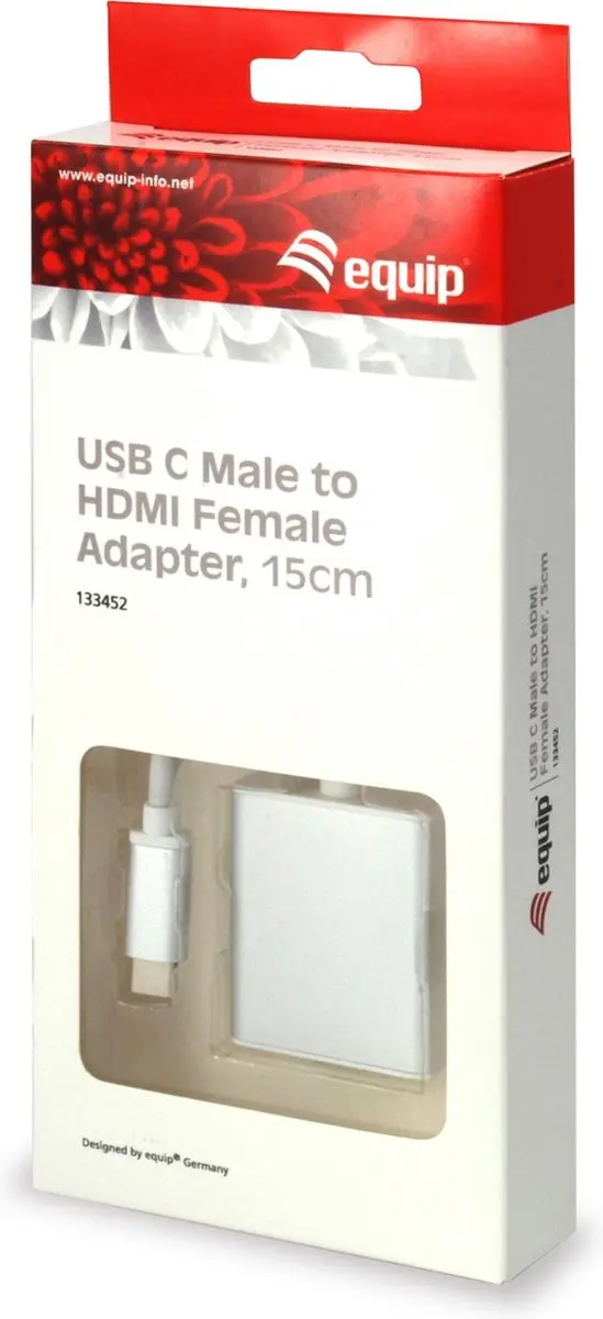 Equip USB-C naar HDMI Adapter - Wit - afbeelding 4 van 6