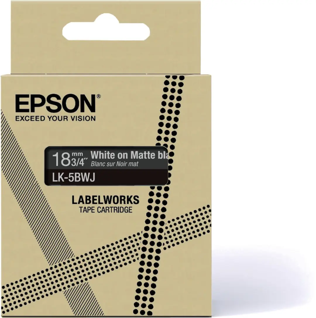 Epson LK-5BWJ Tweekleurig - afbeelding 3 van 3