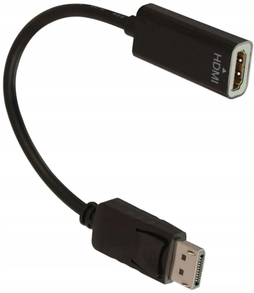 Lindy DisplayPort naar HDMI Adapter 4K - Zwart - afbeelding 2 van 6