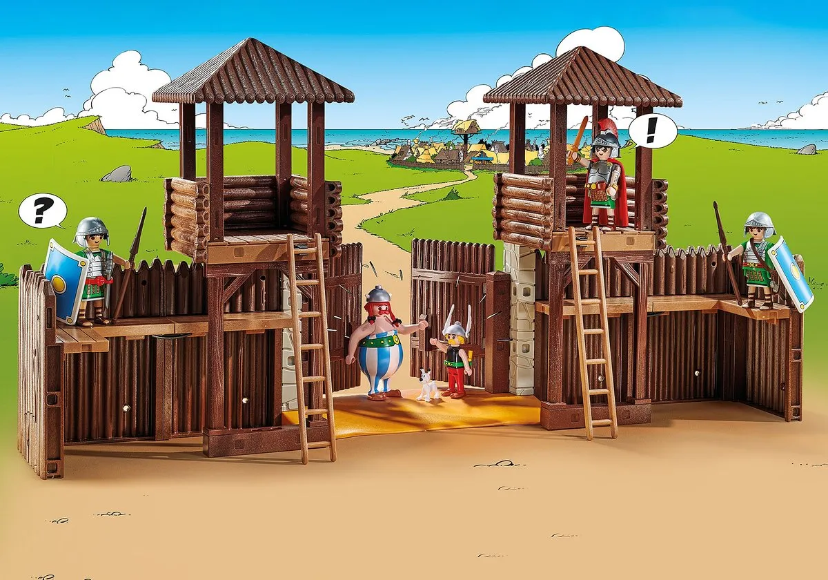 Playmobil Asterix Romeins Kamp 71542 - Multicolor - afbeelding 2 van 6