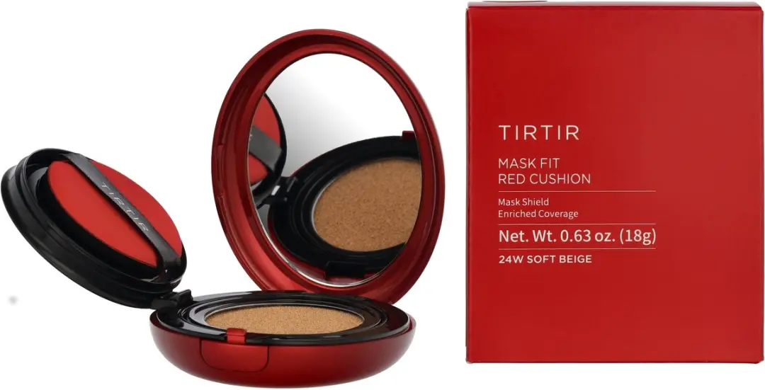 TIRTIR Mask Fit Red Cushion Foundation 18.7ml - Soft Beige - afbeelding 6 van 6