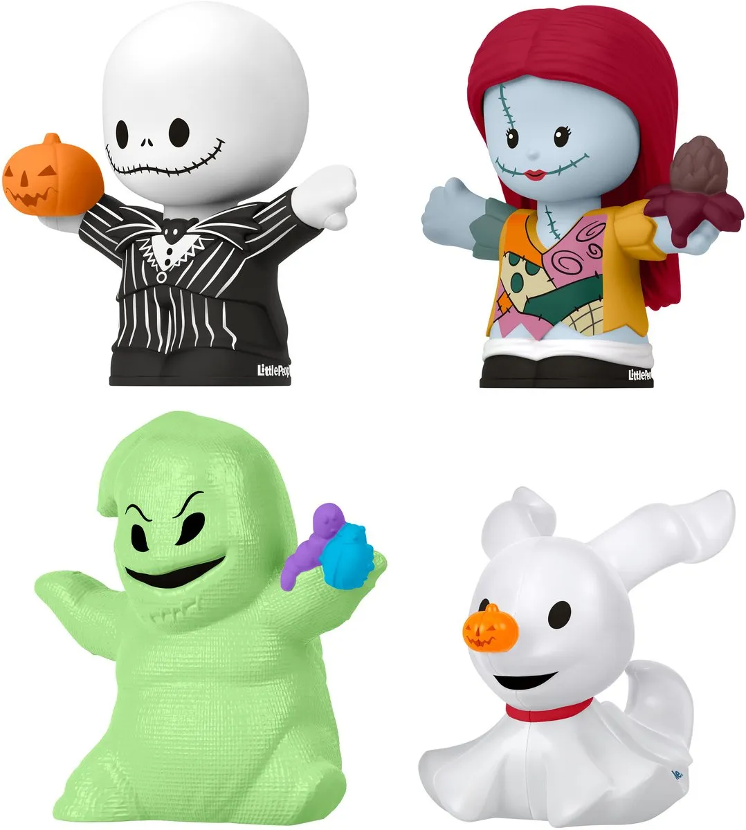 Fisher-Price Little People The Nightmare Before Christmas 4-Pack - HNW96 - Meerkleurig