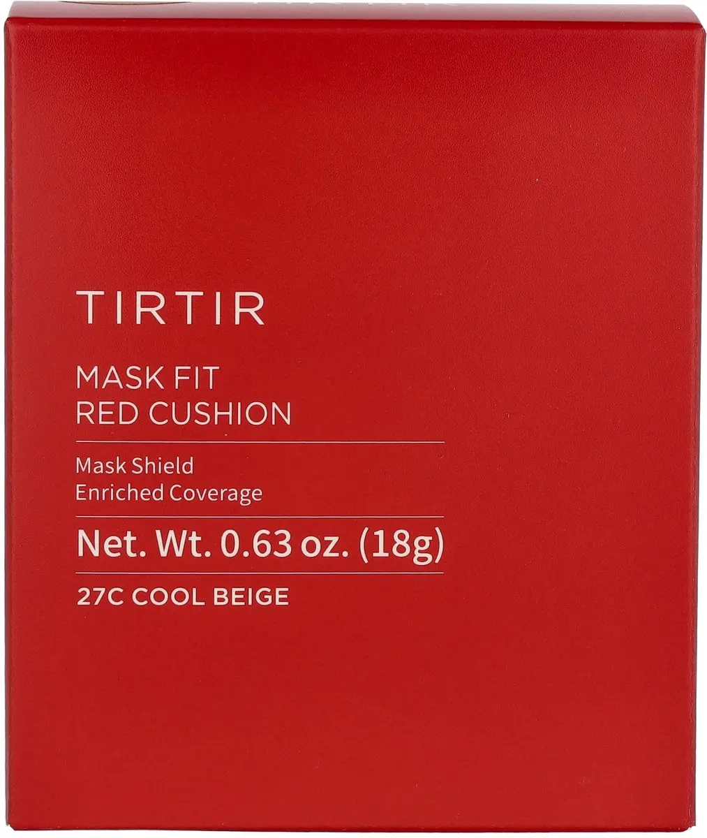 Tirtir Mask Fit Red Cushion Foundation SPF40 #27C Cool Beige 18g