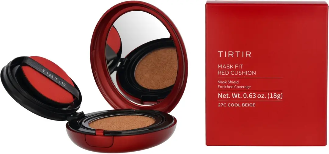 Tirtir Mask Fit Red Cushion Foundation SPF40 #27C Cool Beige 18g