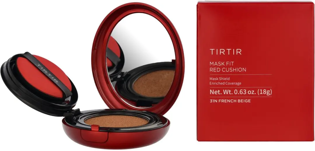 TIRTIR Mask Fit Red Cushion Foundation SPF40 31N French Beige - 18g