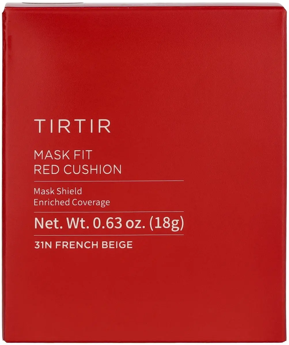 TIRTIR Mask Fit Red Cushion Foundation SPF40 31N French Beige - 18g