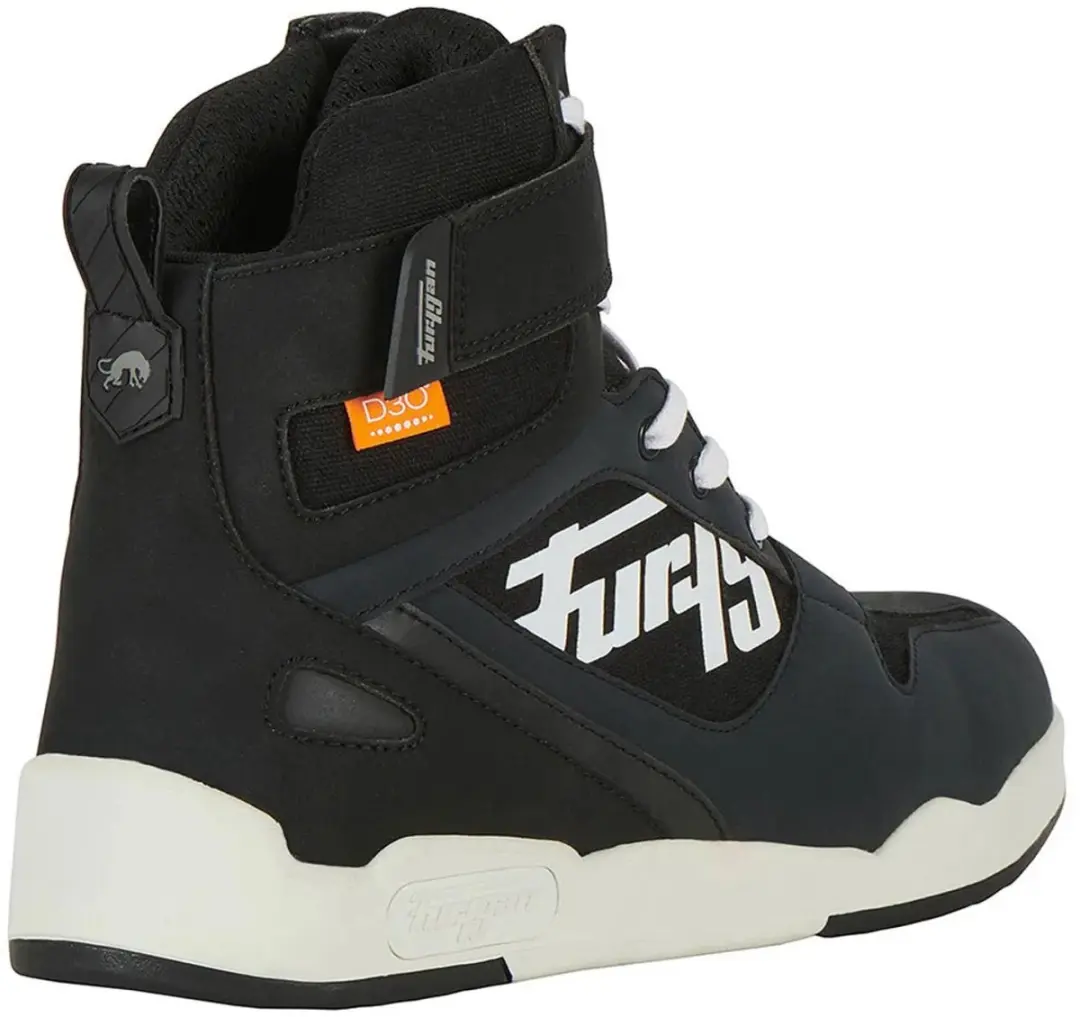 Furygan Get Down Motorschoenen 45 - Zwart/Wit