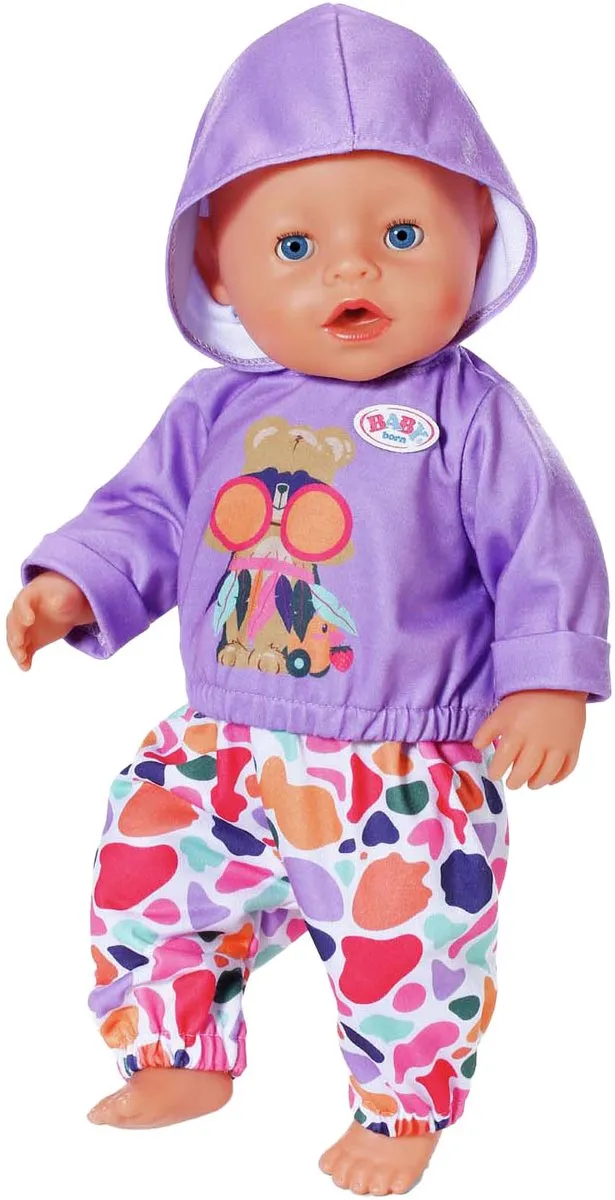 Baby Born Hoodie Outfit 43cm - Multicolor