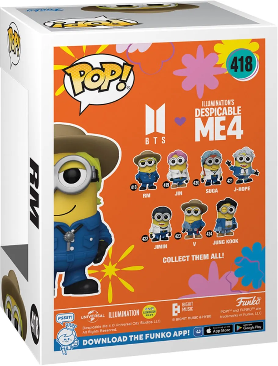 Funko Pop! Minions Despicable Me 4 RM 85967 - Multicolor