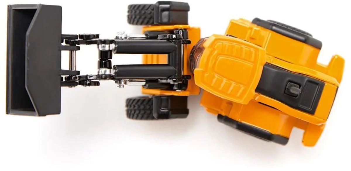 SIKU 1790 MAN Vrachtwagen met JCB-shovel 1:87 - Blauw/Geel