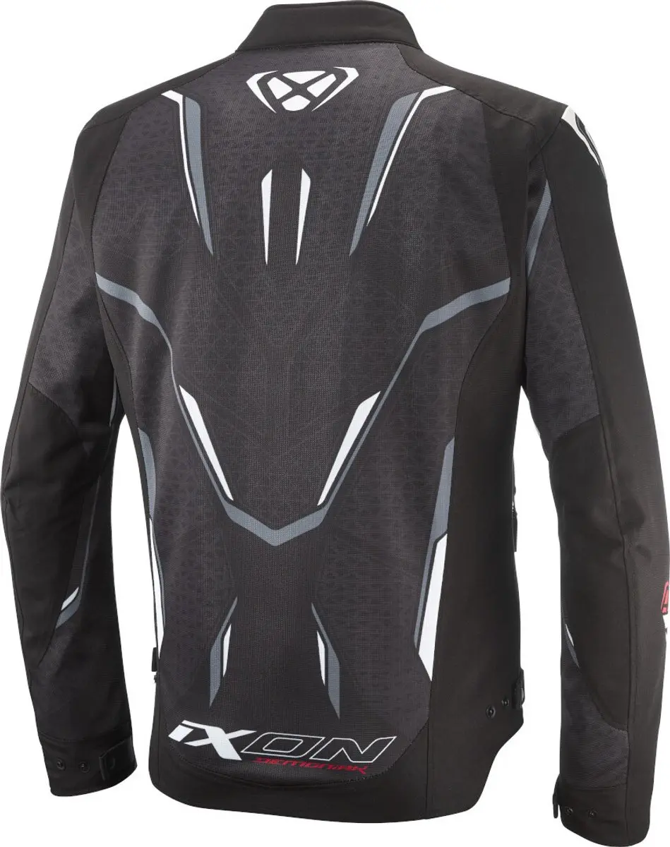 IXON Demoniak Motorjas - Zwart/Wit