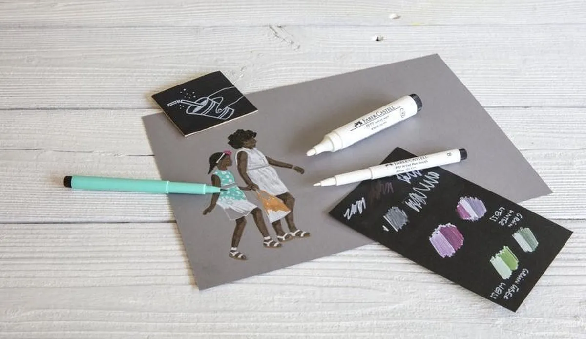 Faber-Castell tekenstift - Pitt Artist Pen - 2.5mm - 101 wit - FC-167601