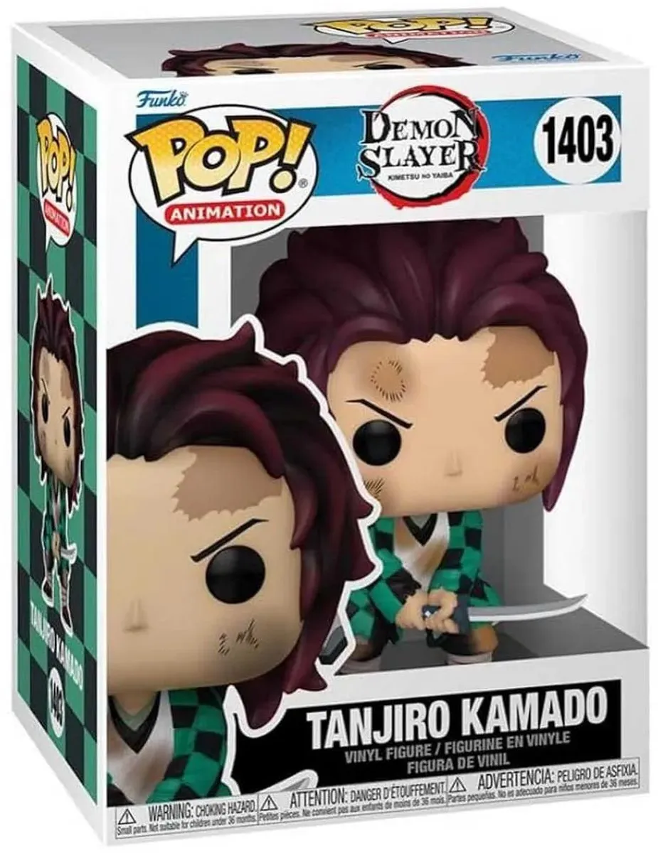 Funko Pop! Demon Slayer Tanjiro Kamado 72613 - Multicolor - afbeelding 6 van 6