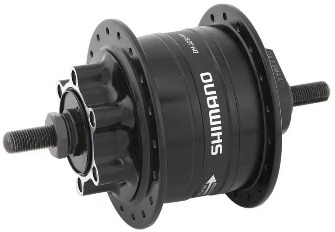 Shimano Dh-3d32 6b Voornaaf Zilver 36H
