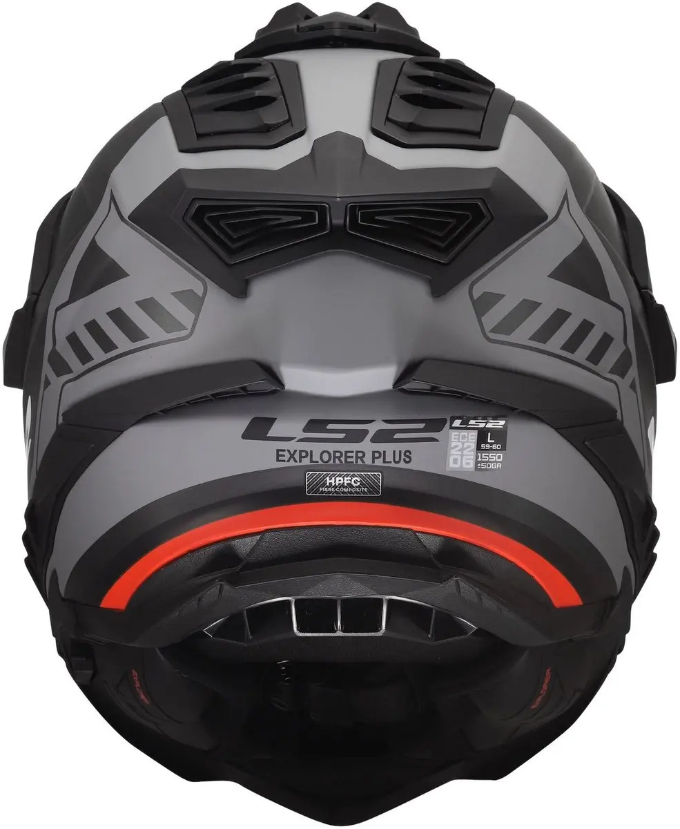 LS2 Explorer Hexa MX701 Helm - M - Meerkleurig