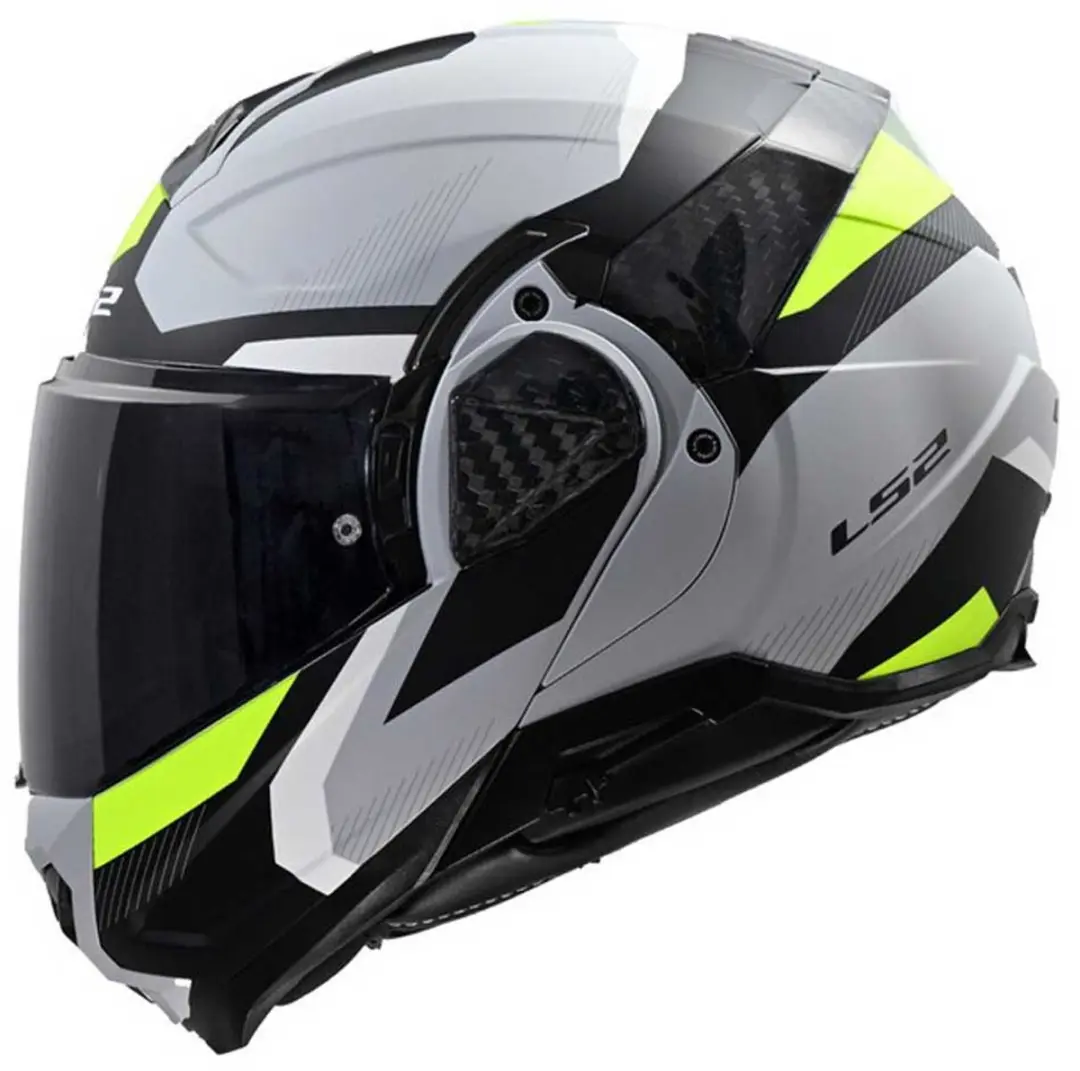 LS2 FF910 Advant II Systeemhelm - Triple Lichtgrijs