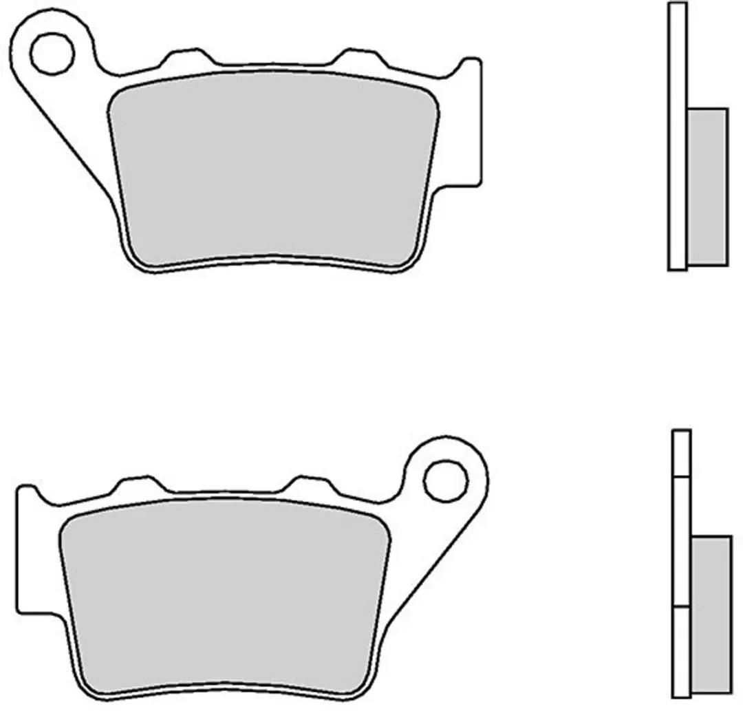 Brembo 07bb02cc Remblokken Transparant