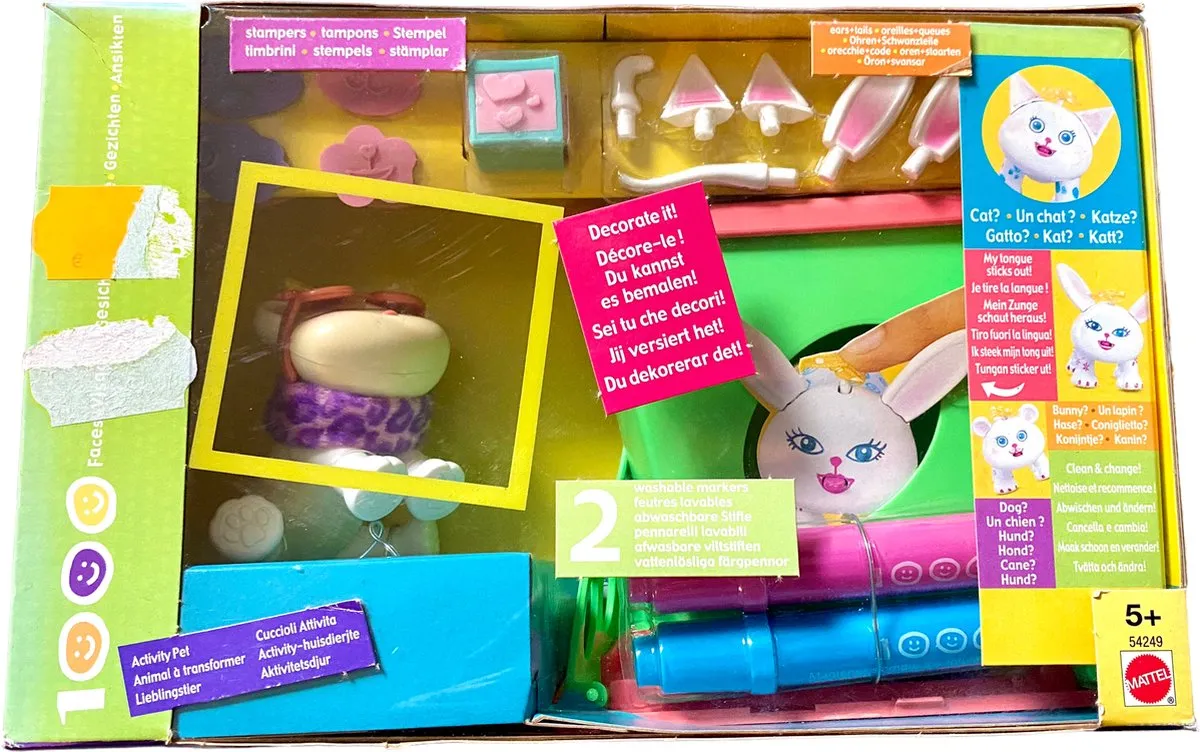 Mattel Activity Huisdiertje Jij Versiert - Knutselset Wit