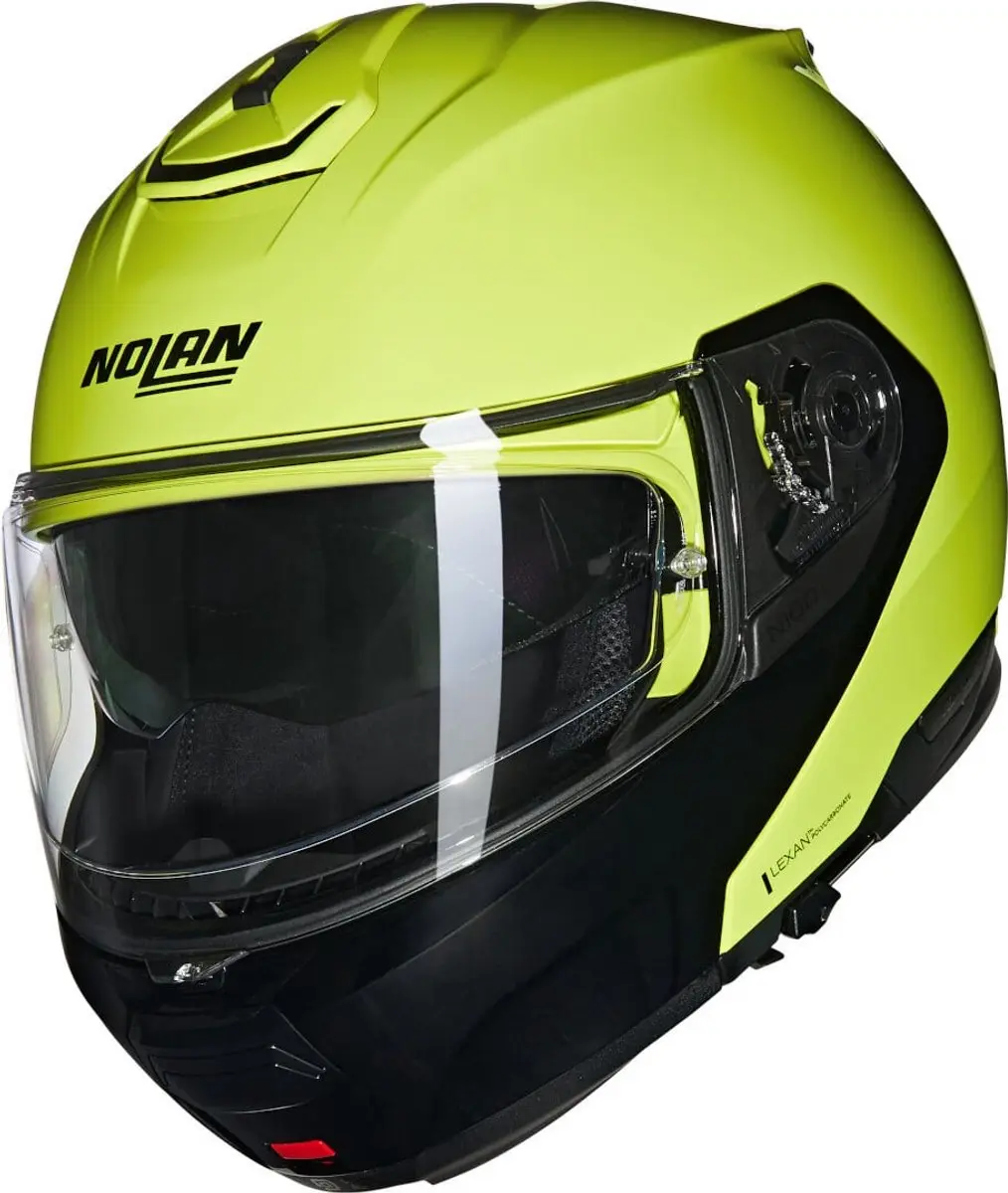 Nolan N100-6 Mivedi 329 Impuls Groen Zwart Glossy Systeemhelm