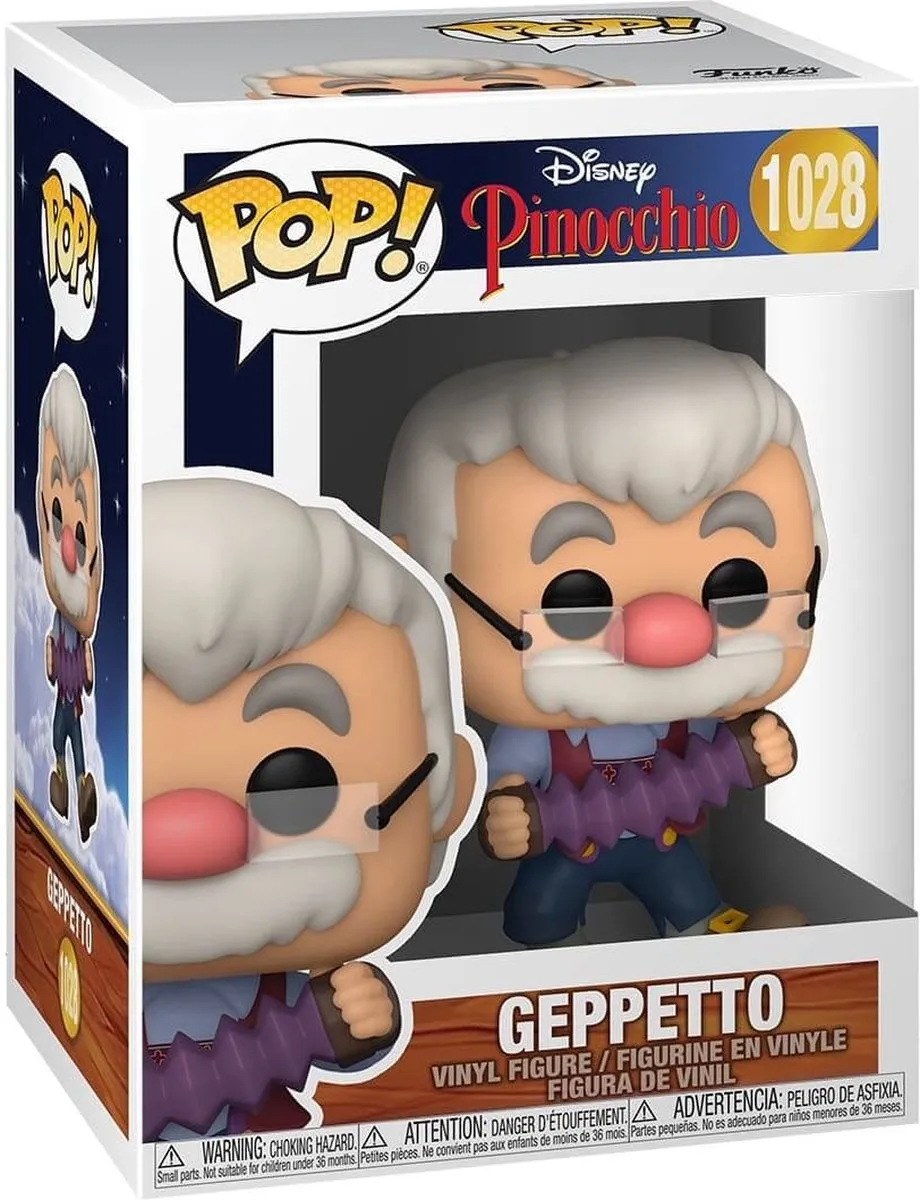 Funko Disney POP! Pinocchio Geppetto Accordeon 9cm - Multicolor