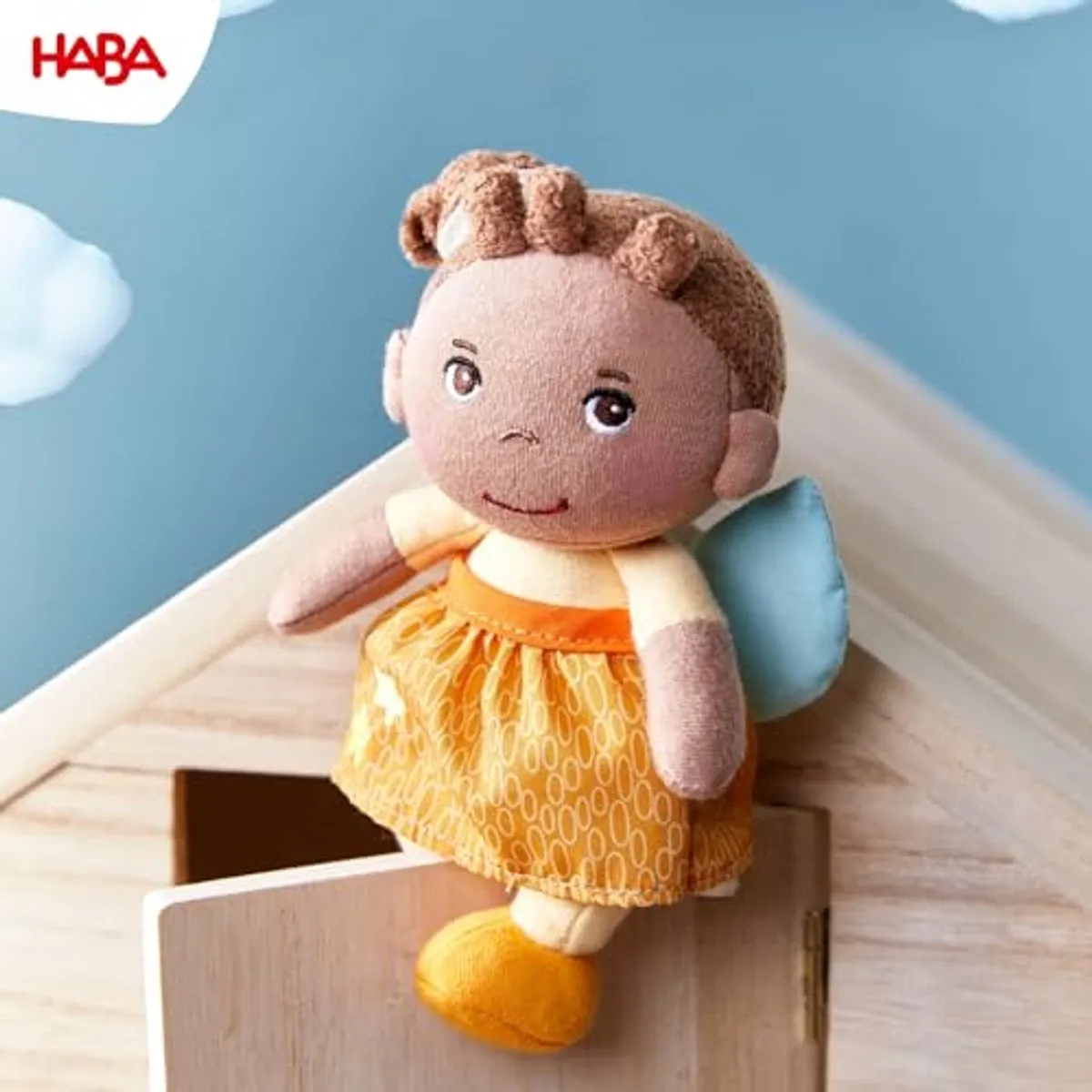 Haba Holly Knuffelpop 15cm - Multicolor