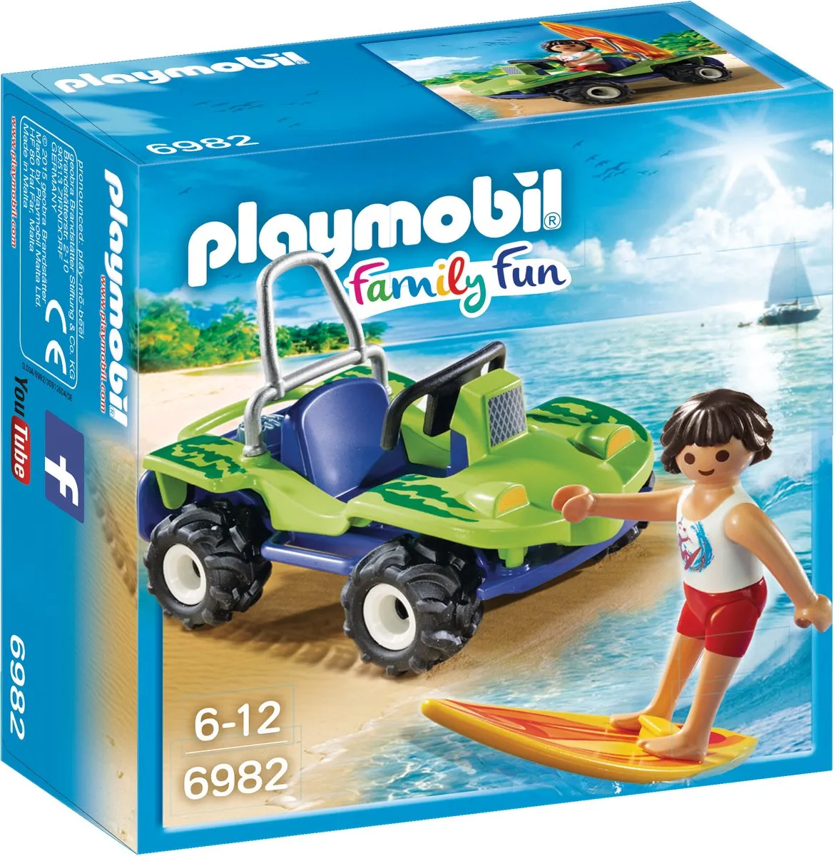 Playmobil Surfer met Strandbuggy 6982