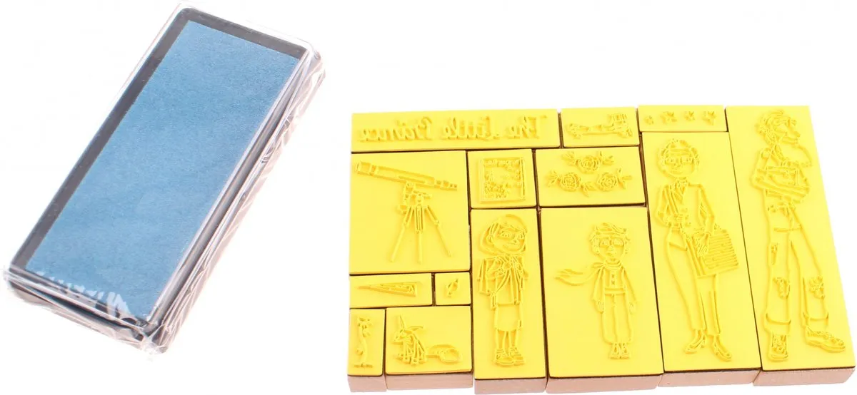 Hape De Kleine Prins Stempels - 14 Stuks