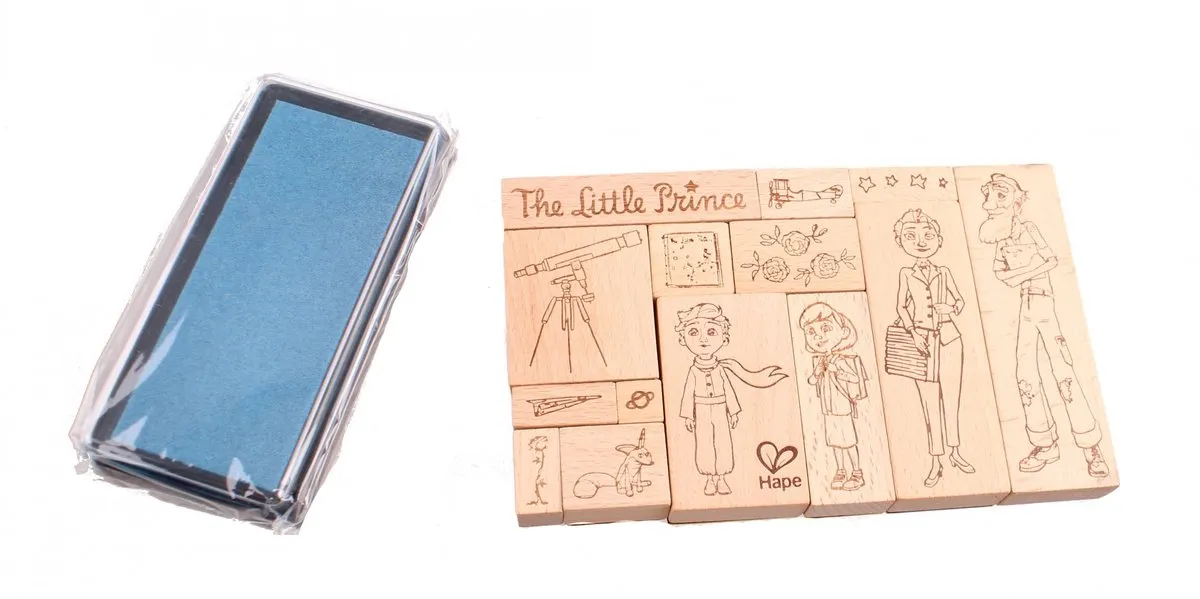 Hape De Kleine Prins Stempels - 14 Stuks