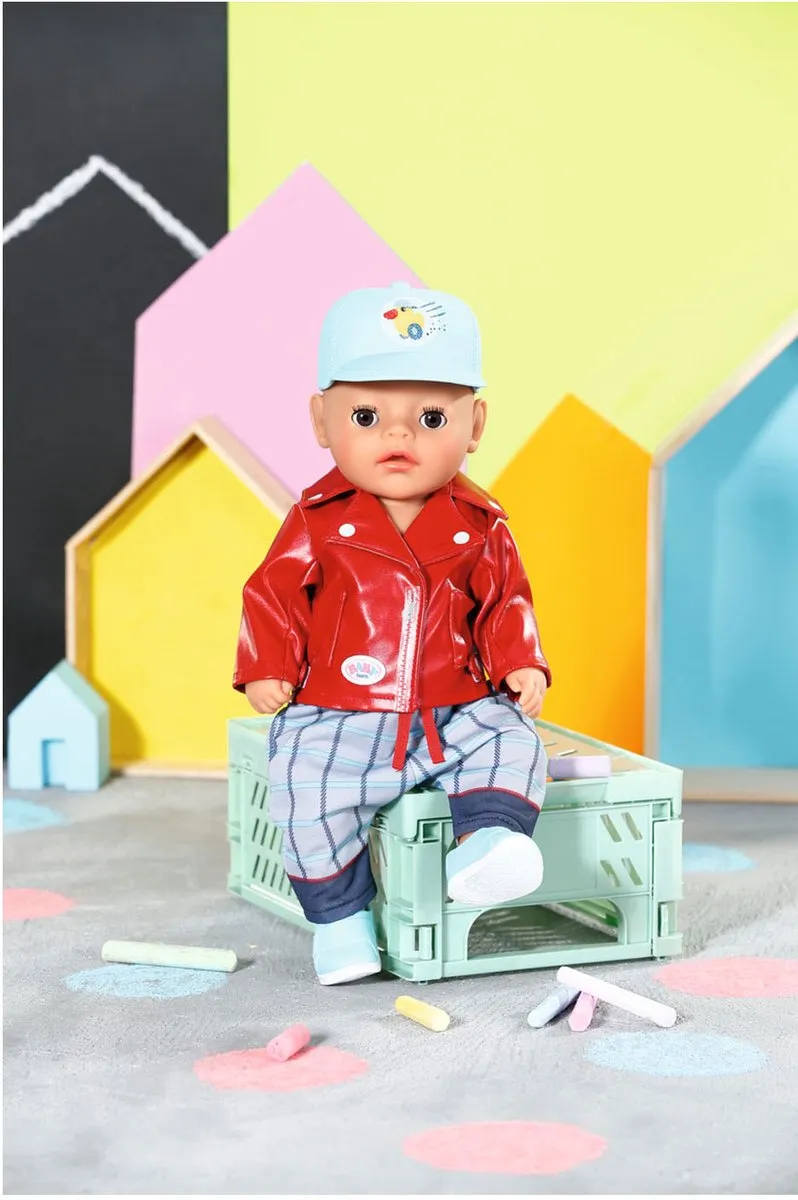 Baby Born Little Cool Kids Outfit 36cm - Poppenkleding Multicolor