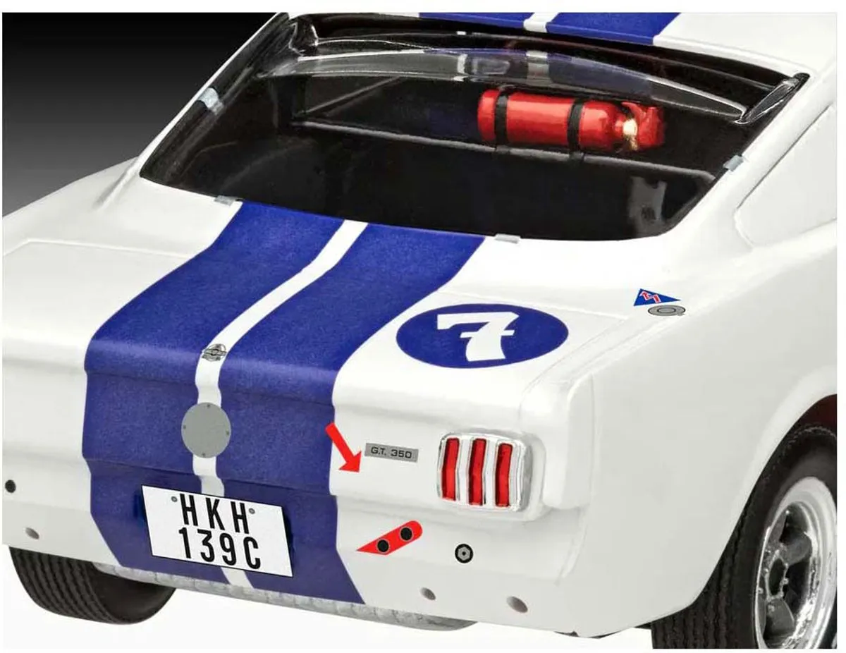 Revell 07736 Shelby Ford Mustang GT 350 R 1966 Modelbouwpakket - 1:24 - Multi