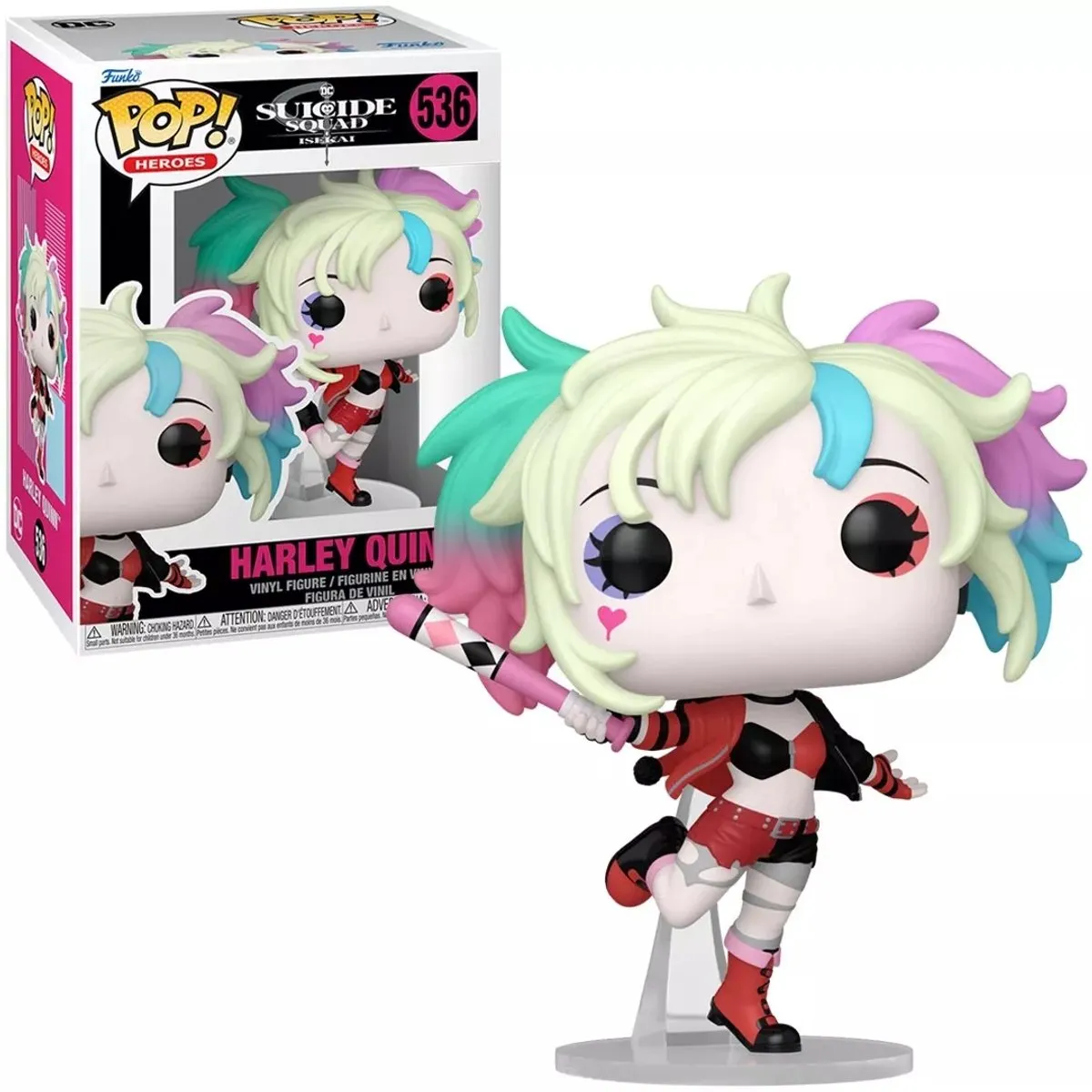 Funko Pop! Heroes Harley Quinn #536 Suicide Squad - Meerkleurig - afbeelding 6 van 6