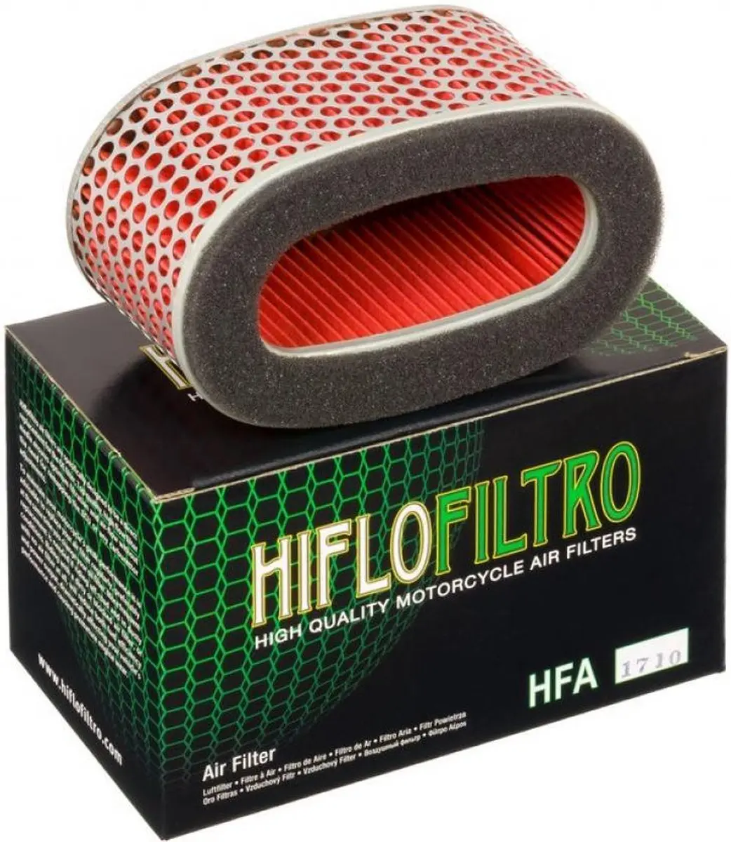 hiflofiltro luchtfilter voor honda 750 vt motor 1997 tot 2002 hfa1710 nieuw