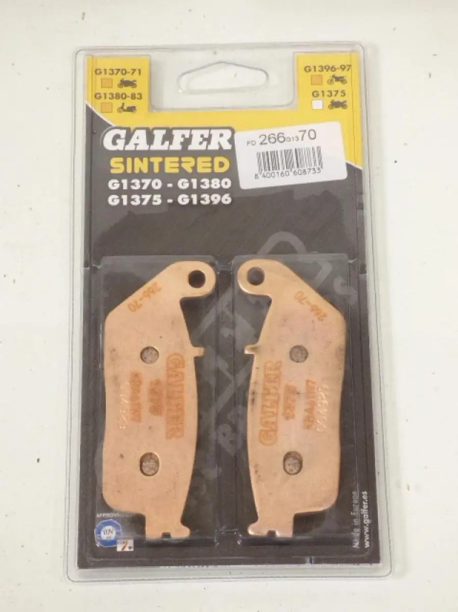 galfer remblokje voor motor honda 400 cb four 1997-1998 g1370 nieuw