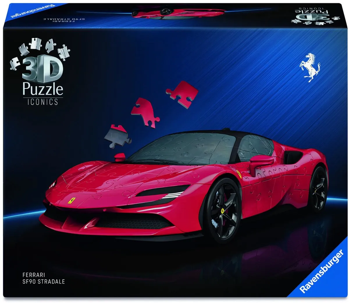 Ravensburger Iconics Ferrari SF90 Stradale 3D Puzzel - 163 Stukjes