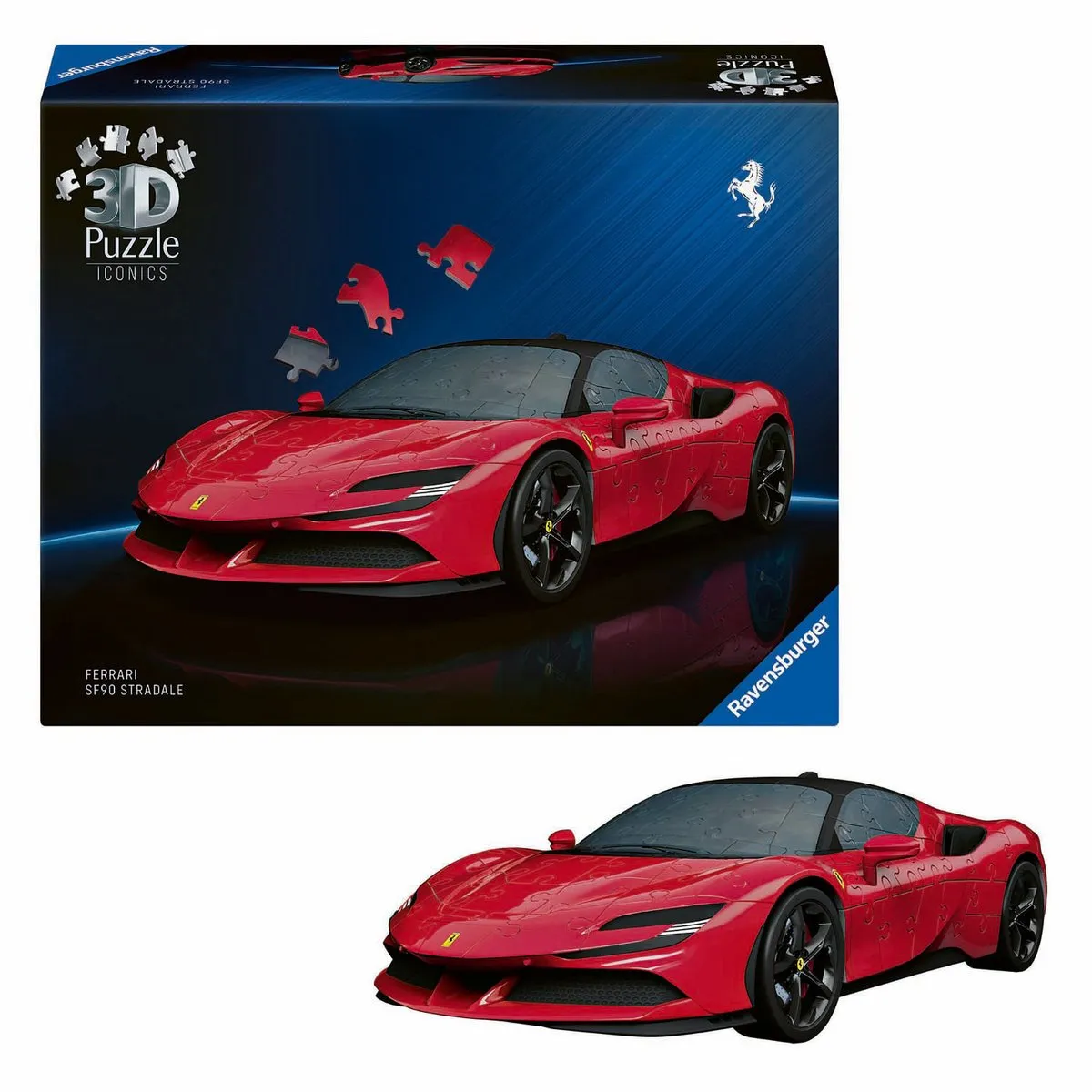 Ravensburger Iconics Ferrari SF90 Stradale 3D Puzzel - 163 Stukjes