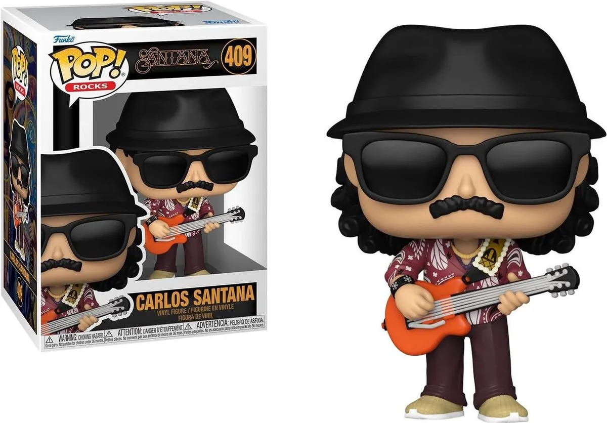 Funko Pop! Carlos Santana - Muziekfiguur 79712 - Multi