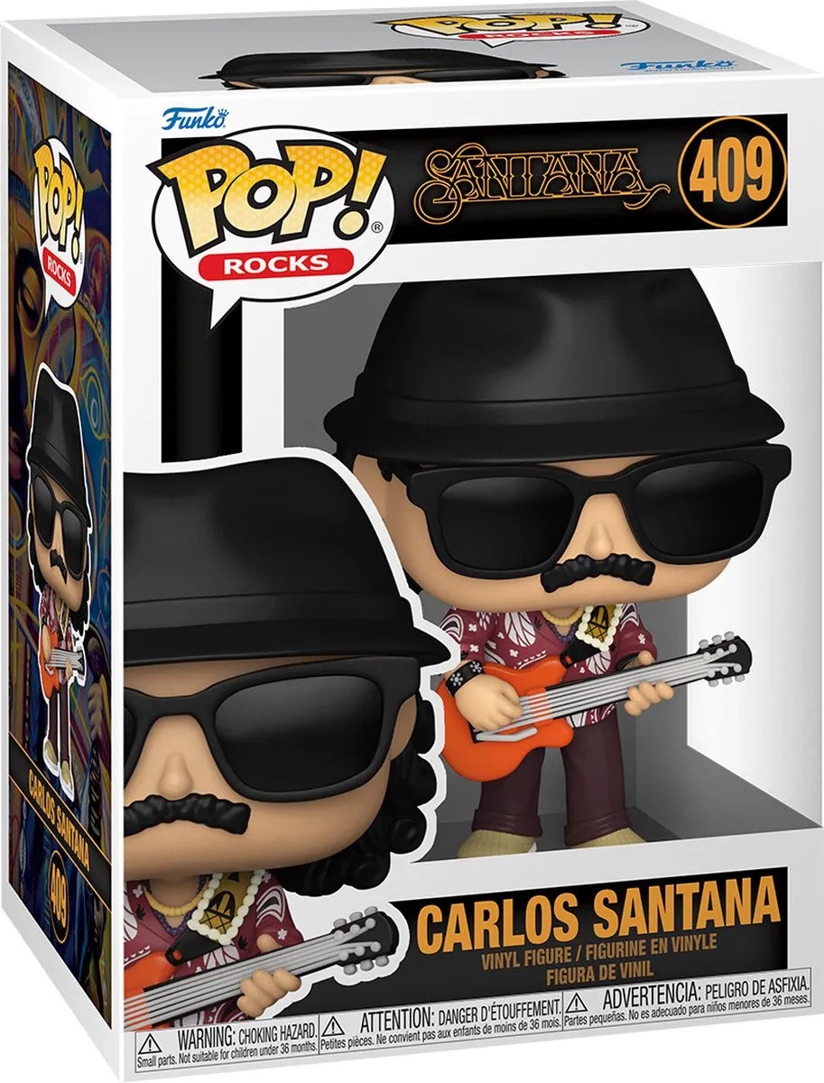 Funko Pop! Carlos Santana - Muziekfiguur 79712 - Multi