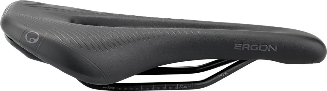 Ergon SM Comp Heren Zadel M/L - 12-16cm Zitbreedte - Zwart