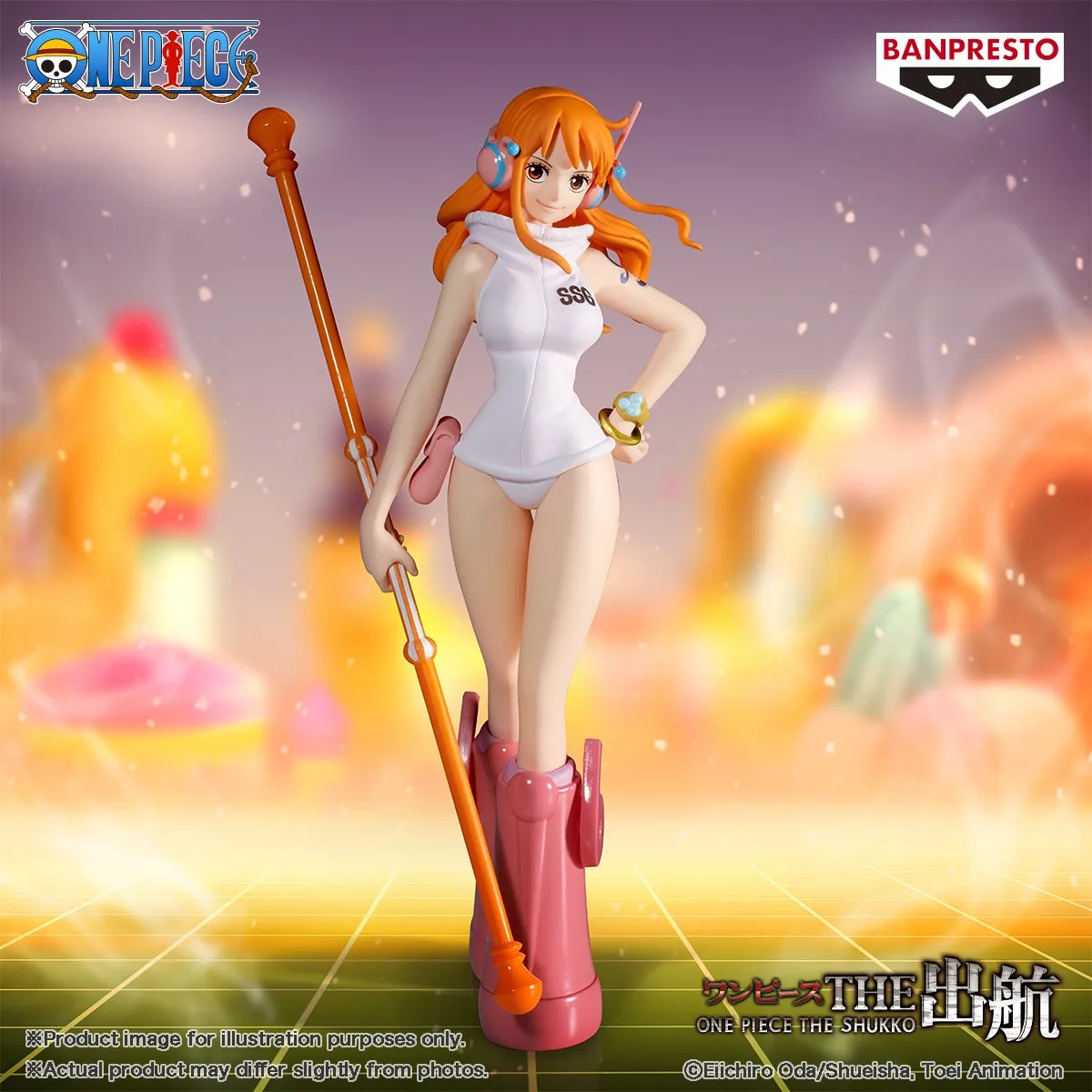 Bandai Namco One Piece Nami Egghead Shukko Figuur - Multicolour