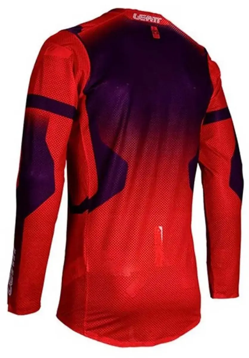 Leatt Moto 5.5 UltraWeld Motocross Jersey - L - Paars/Rood