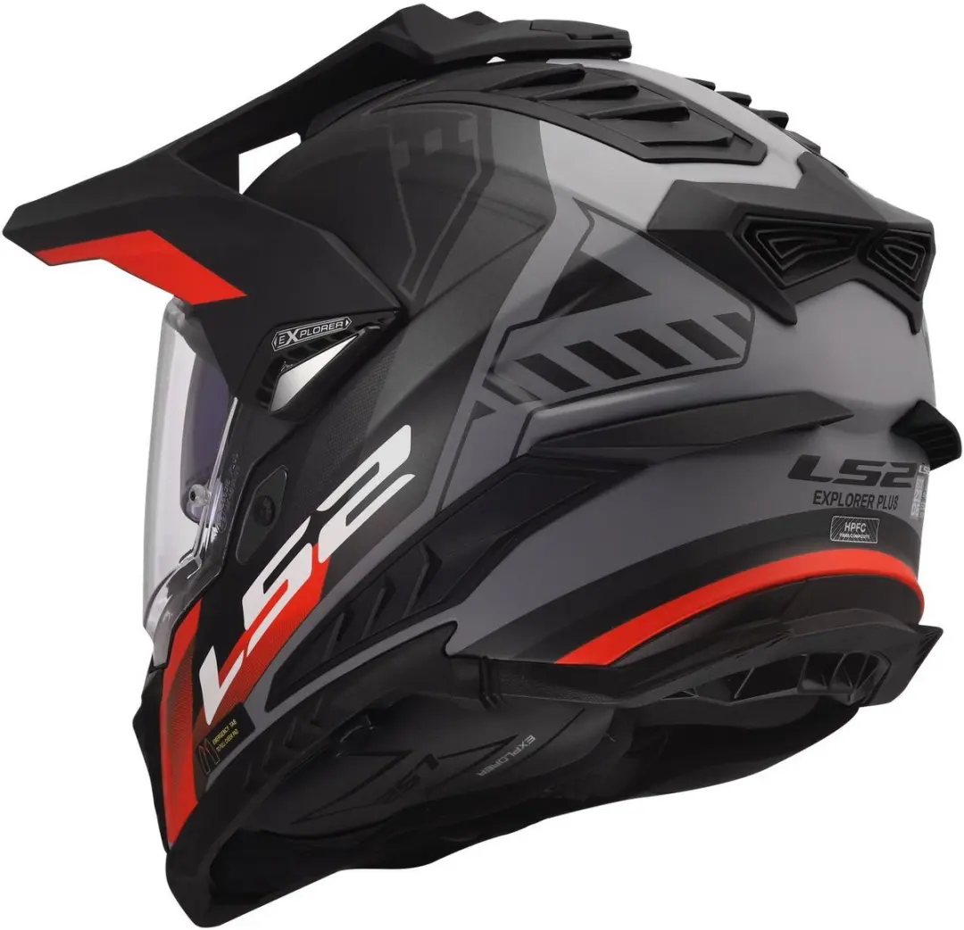 LS2 Explorer Hexa MX701 Helm - 3XL - Meerkleurig