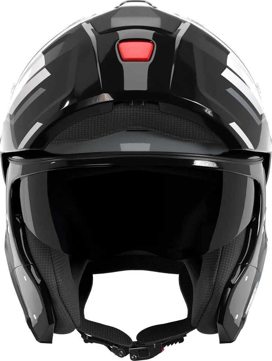 Nolan N90-3 06 Sincrono Helm - M - Zwart/grijs - afbeelding 3 van 6