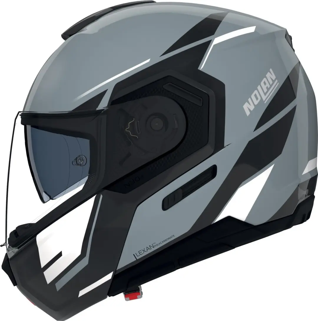 Nolan N90-3 06 Sincrono Helm - M - Zwart/grijs - afbeelding 6 van 6
