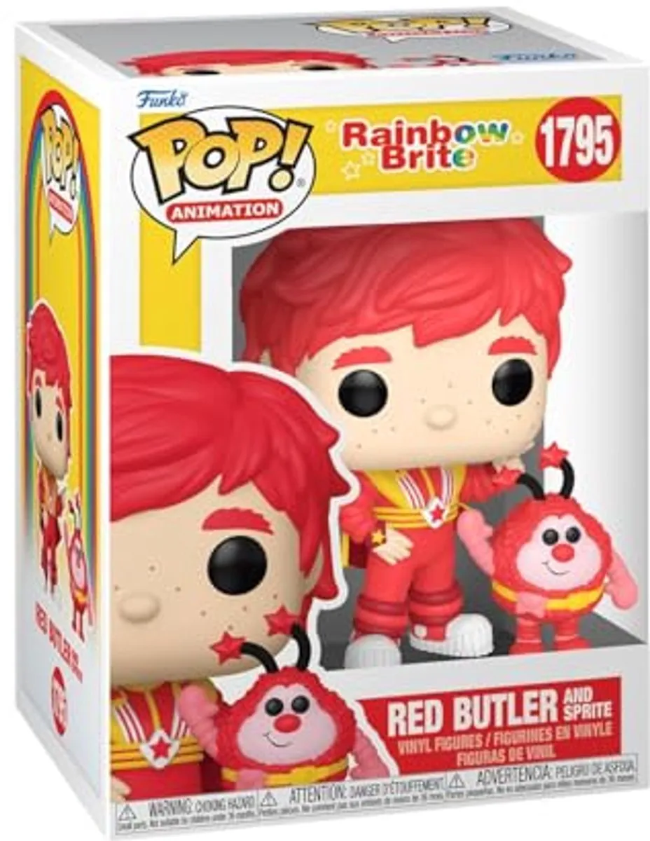 Funko Pop! Rainbow Brite #1795 Red Butler & Sprite