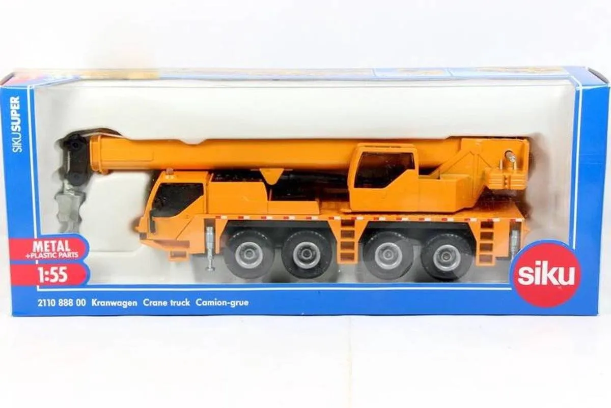 SIKU 2110 Kraanwagen 1:55 - Geel