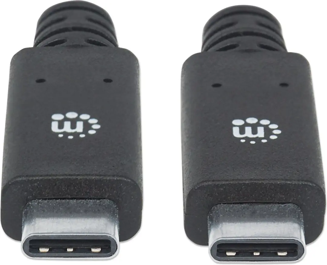 Manhattan 354905 USB-C Kabel 2.0m - Zwart