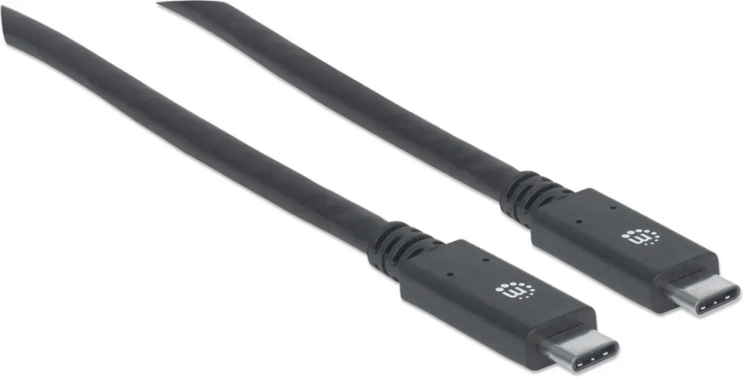 Manhattan 354905 USB-C Kabel 2.0m - Zwart