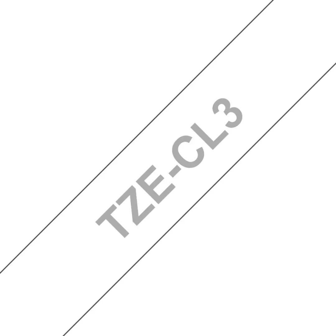 Brother TZe-CL3 Labelprintertape - Zwart