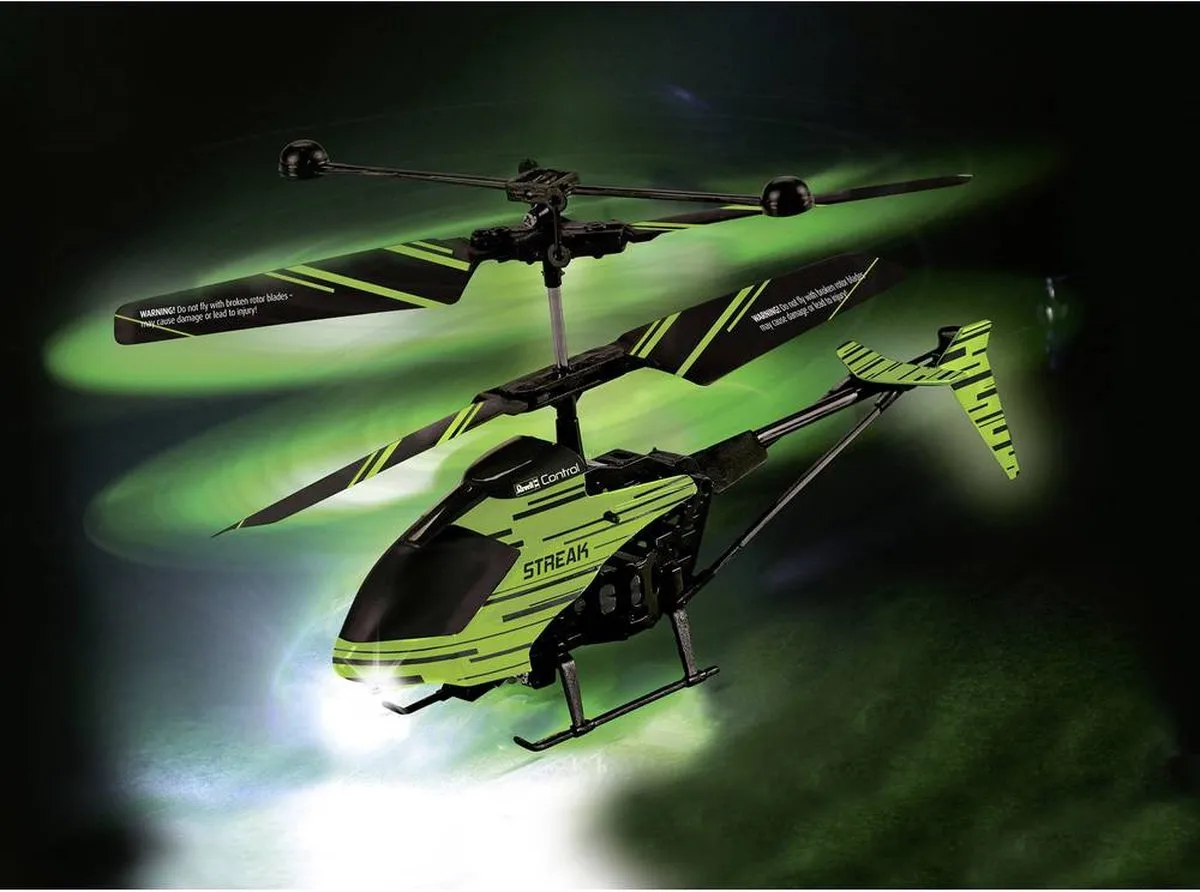 Revell Streak RC Helikopter - Glow in the Dark - Multi